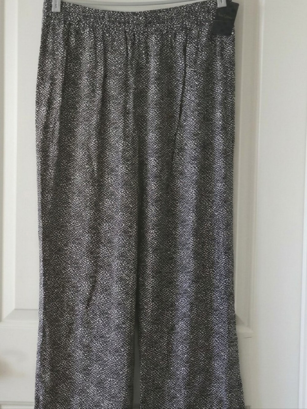 NWT Nue Options Geometric Print Wide-Leg Trousers
